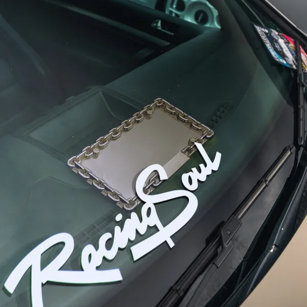 2x Pair Racing Soul Street Race Sport Drift Circuit Car Vinyl Sticker Decal >